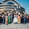 Wedding ceremony catholic church saint silvester pecatu