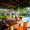 Puri Nirwana outdoor dining area
