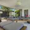 Villa Kavya living area with water features