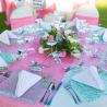 dinner table set up - wedding reception ocean breeze chapel 