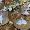 Wedding dinner centerpiece at Villa The Ylang Ylang