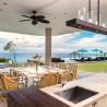 Pandawa Cliff Estate Villa - pala outside dining and bar area