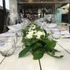 simple flower centerpiece 