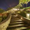 Stairs way to salsa bar