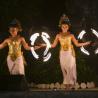 fire dance two girls