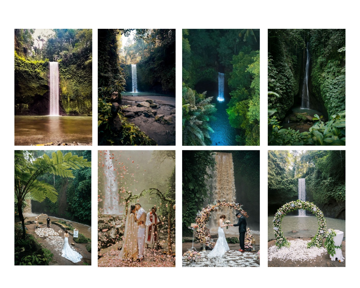 Tibumana Waterfall Bali Tibumana Waterfall Bali Wedding